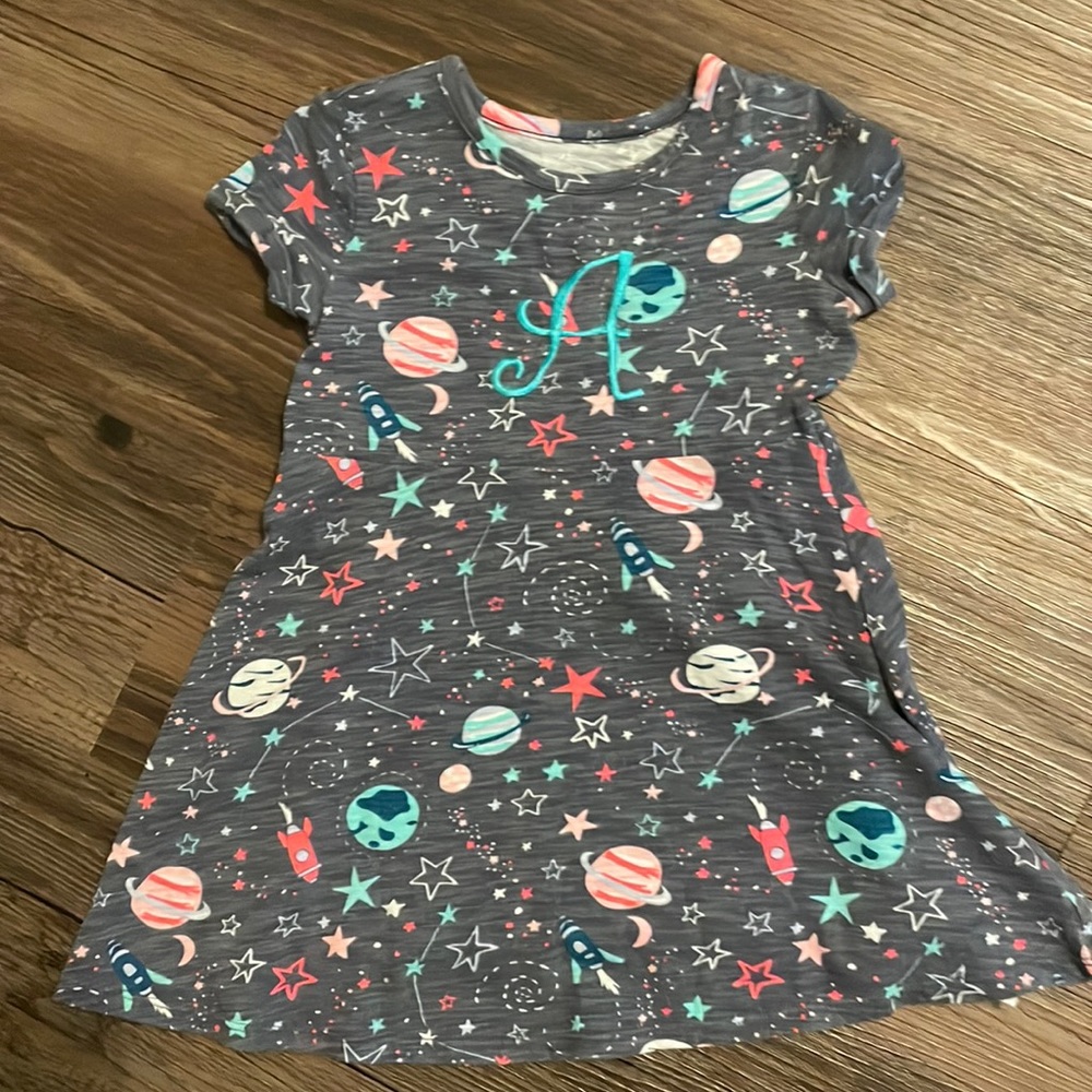 Space Initial A Size 3t dress